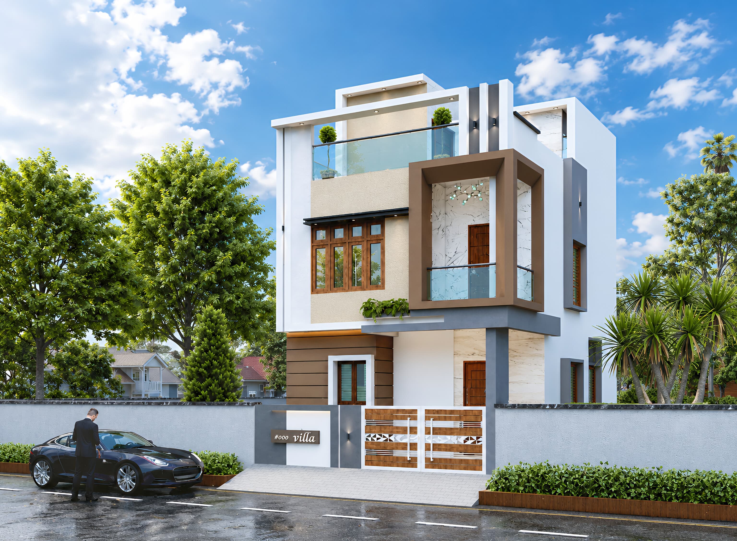 VD Constructions Architectural Building Project