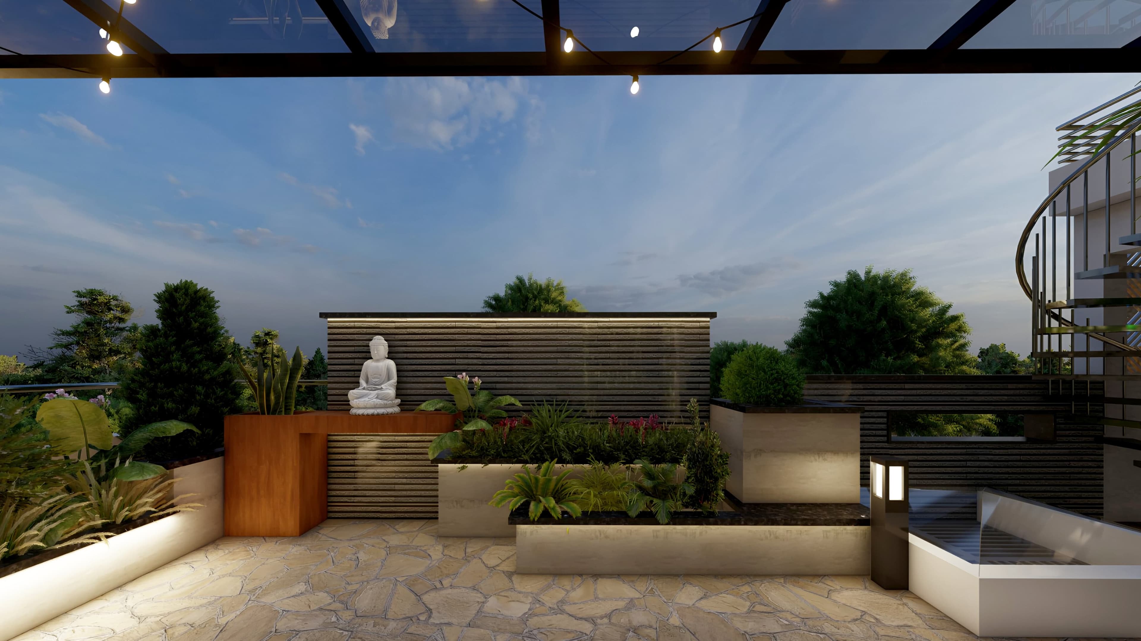 Living Area interior design photo 05
