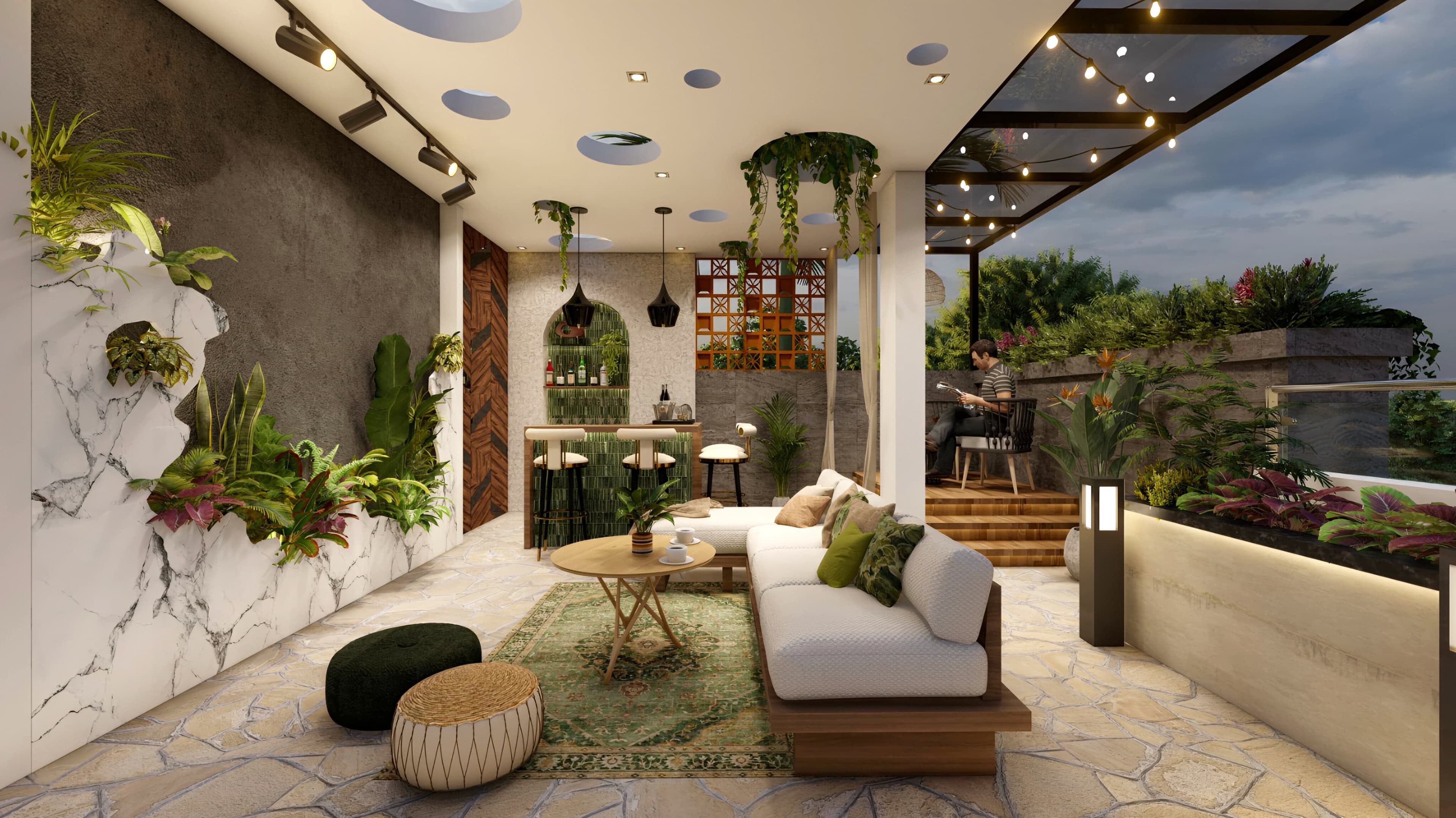 Living Area interior design photo 07