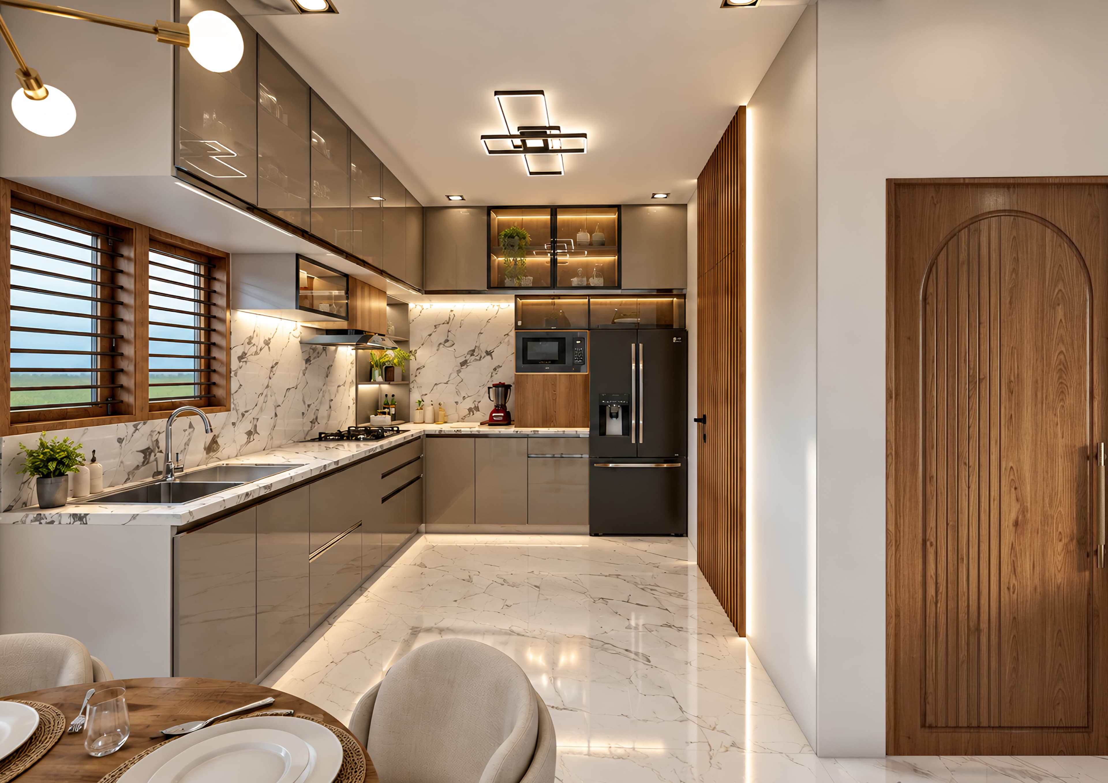 Modular Kitchen interior design photo 17