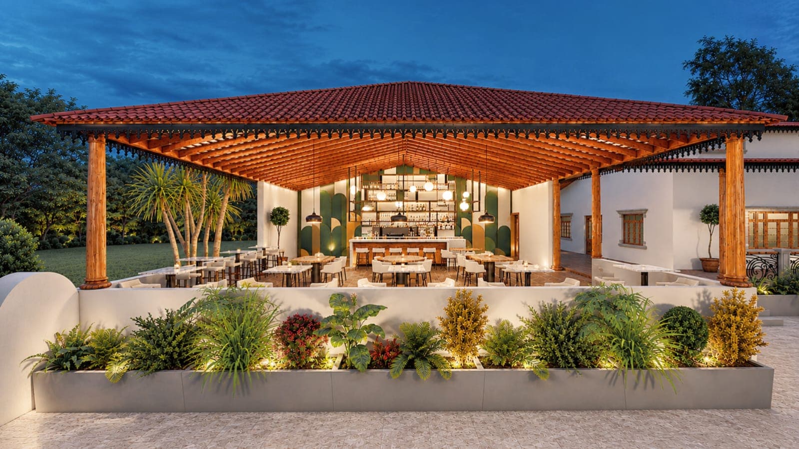 Arasikere Town Club interior design photo 03